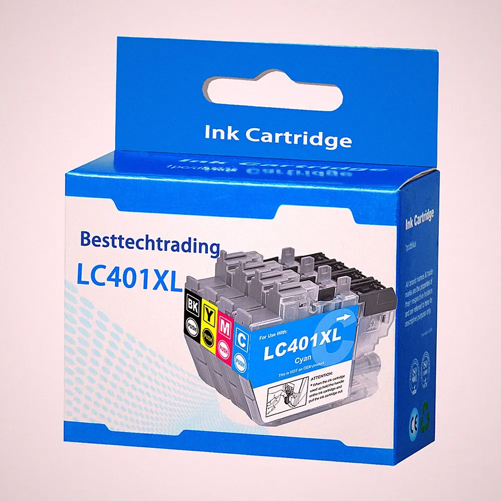 CYBM LC401XL Color Ink Cartridge For Brother MFC-J1010DW MFC-J1170DW J1012DW