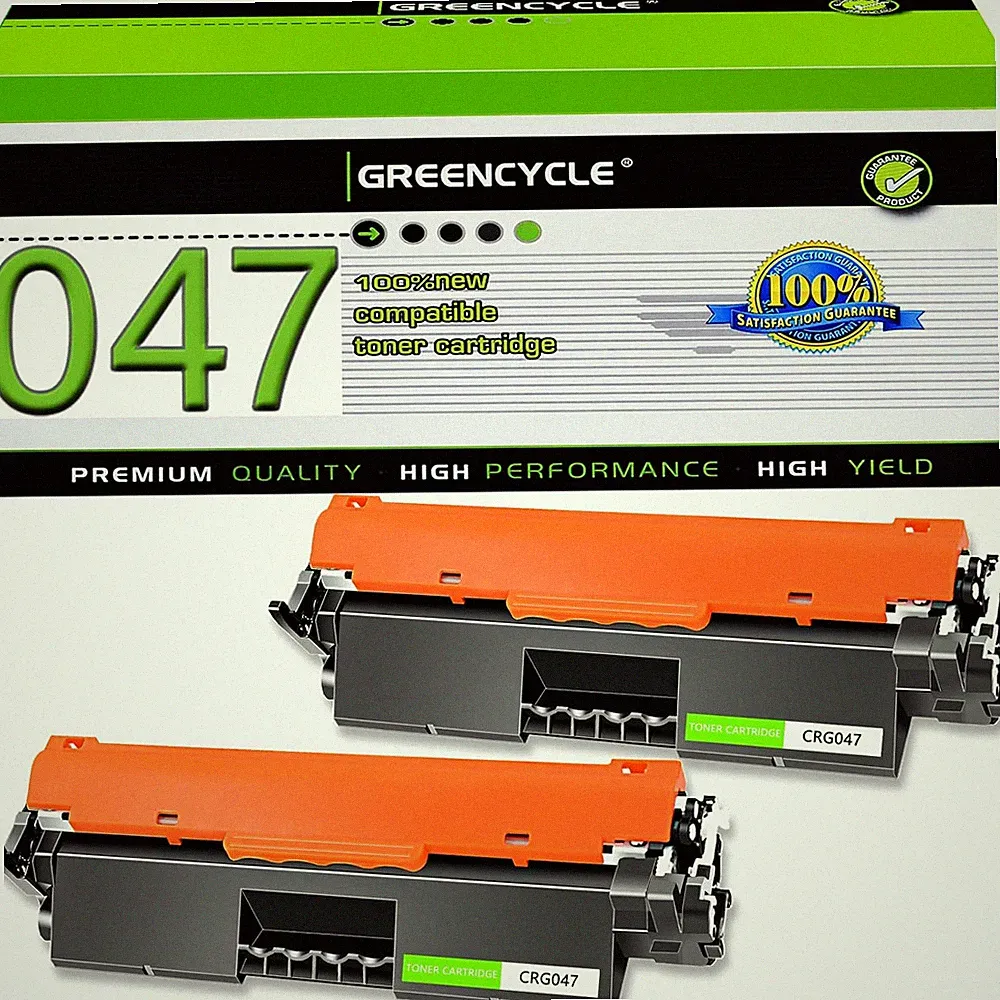 greencycle 047 Toner Cartridge BlackReplacement Compatible for Canon Toner Cartr