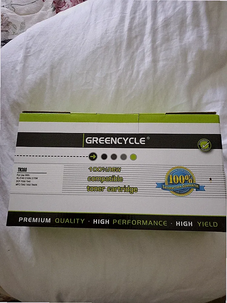 Greencycle TN360 Black Ink Printer Cartridge HL DCP MFC SP * NEW *